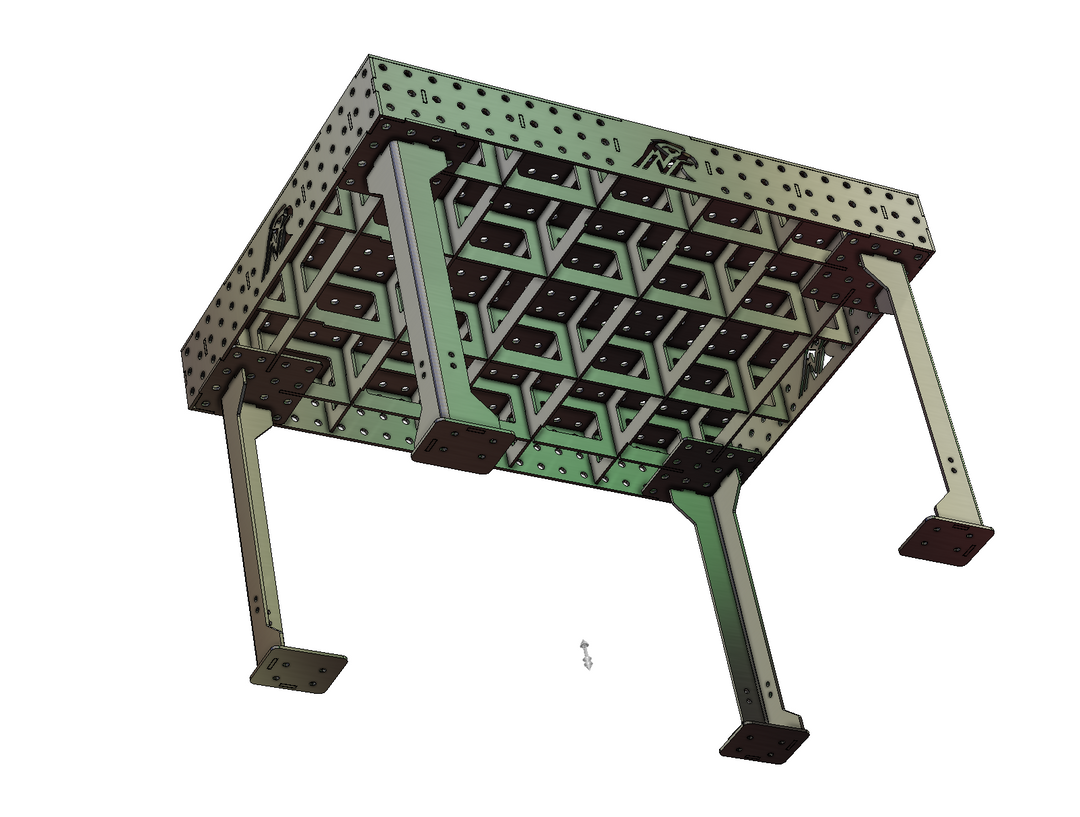 Welding & Fab Table (48"x34"x6" Top)