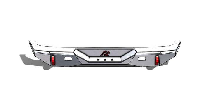 JK Aluminum Rear Bumper - Featherweight Series.
