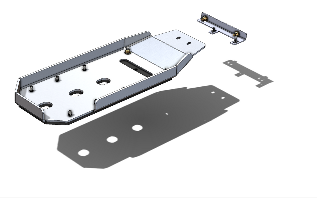 JLU E-Torque MOD Skid (Gas 4DR Modular Skid Kit)