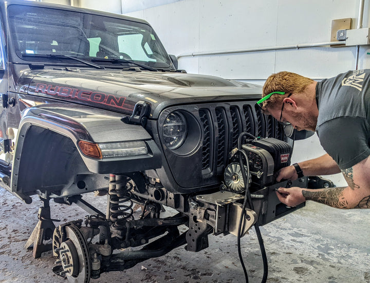 JL/JT Front Bumper - 8274 Aluminum Adventure Series