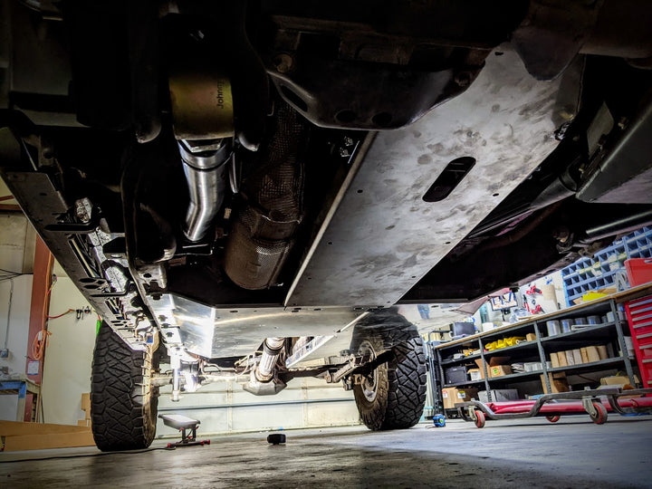 JT Gladiator Diesel Aluminum Belly Skids.