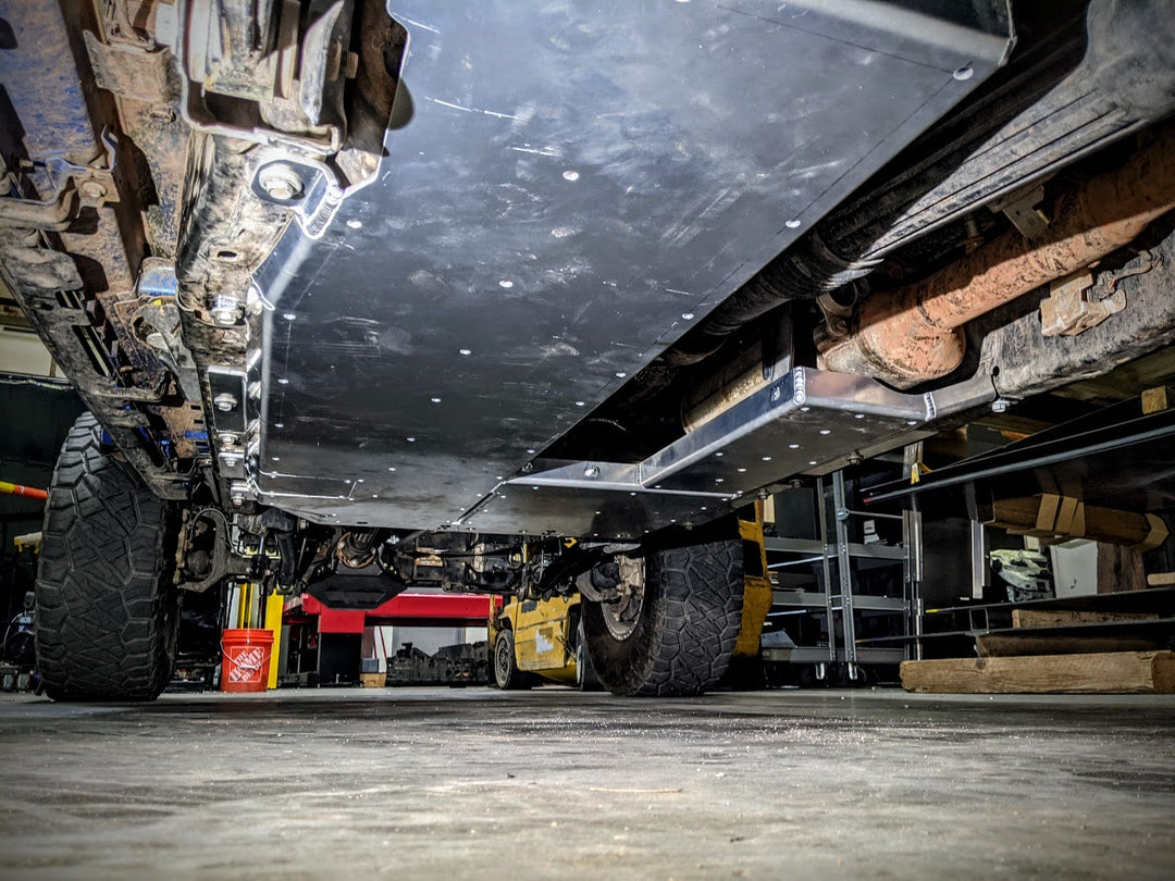 JT Gladiator Diesel Aluminum Belly Skids.