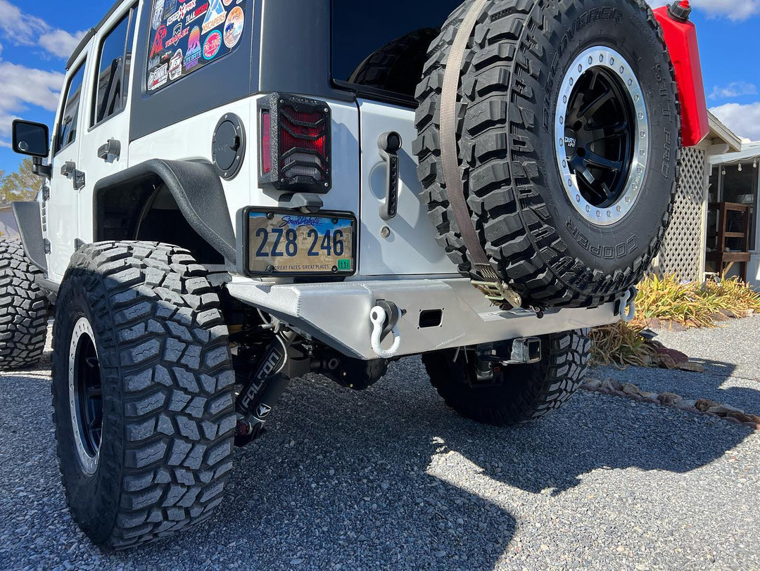 JK Aluminum Rear Bumper - Featherweight Series