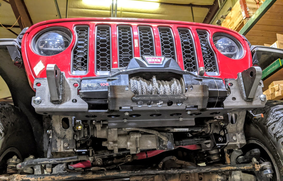 JL Aluminum Front Bumper - Featherweight Series.