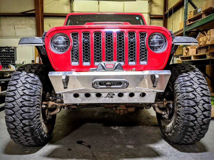 JL Aluminum Front Bumper - Featherweight Series.