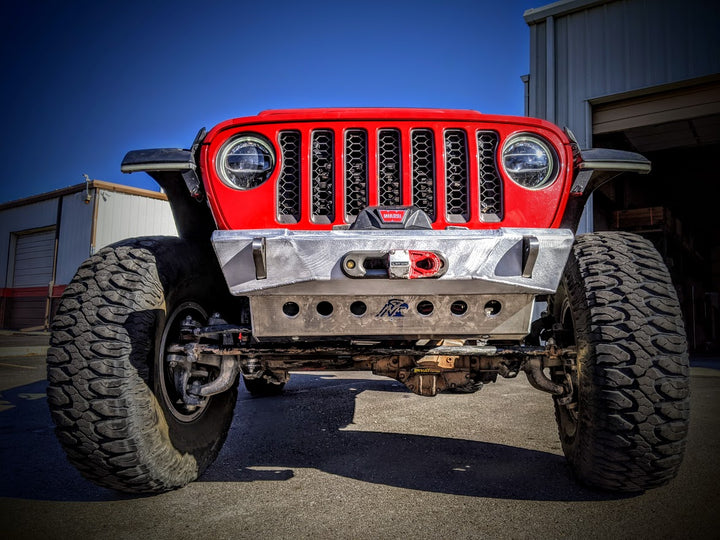 JL Aluminum Front Bumper - Featherweight Series.