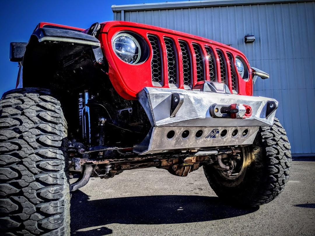 JL Aluminum Front Bumper - Featherweight Series.