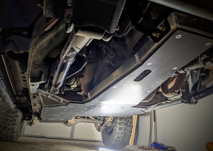 JKU Aluminum Belly Skids