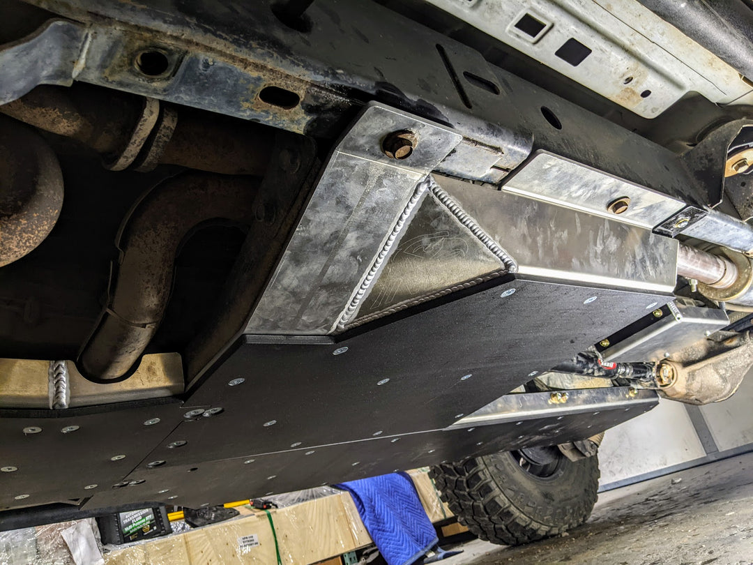 JKU Aluminum Belly Skids