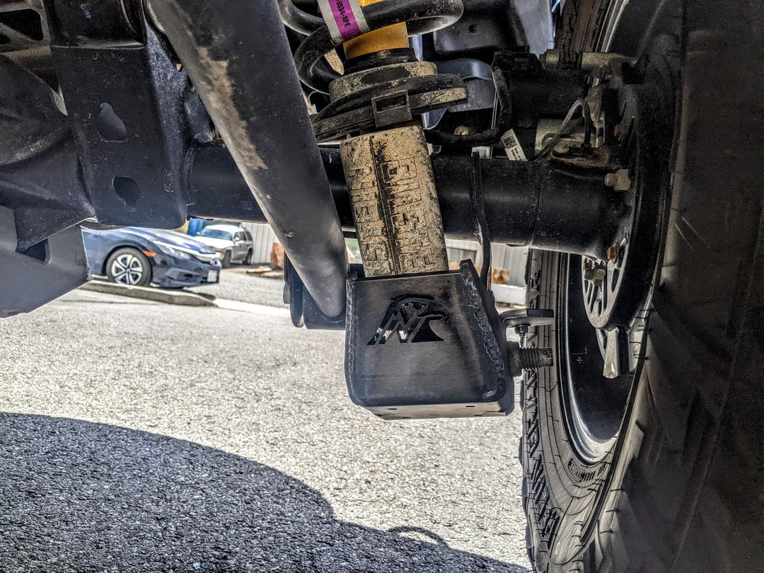 Bronco Rear Shock Skid Plates