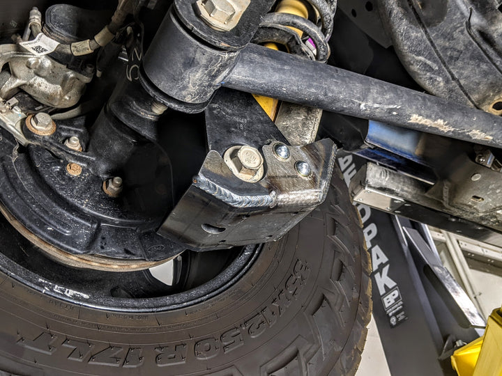 Bronco Rear Shock Skid Plates