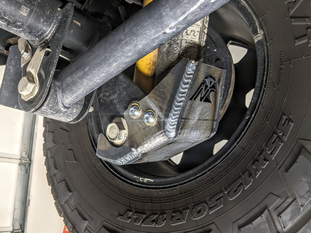 Bronco Rear Shock Skid Plates