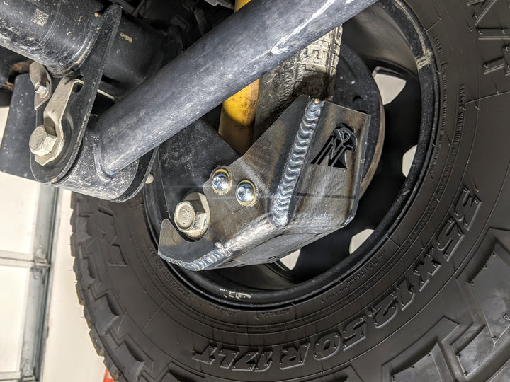 Bronco Rear Shock Skid Plates