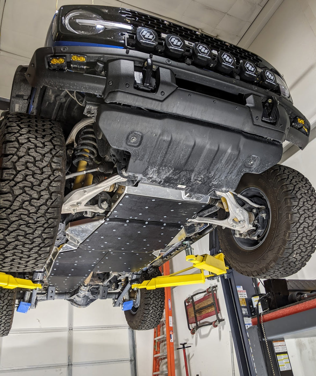Bronco Aluminum Belly Skids (Legacy 5000-Series)