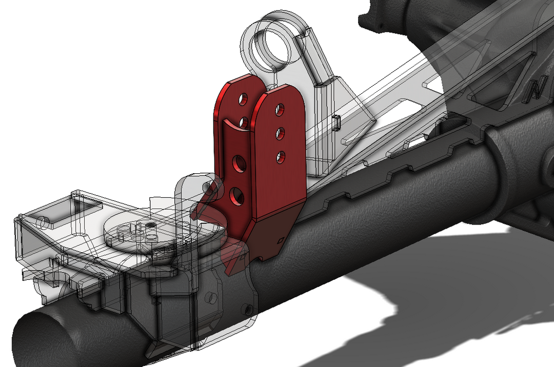 Raised Adjustable Trackbar Mount for Dana 60 Truss.