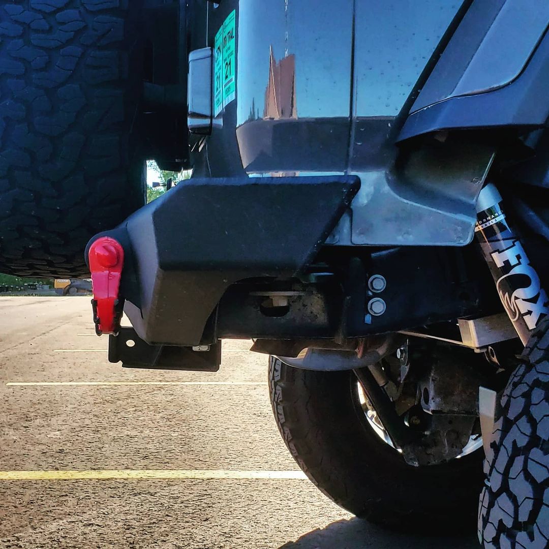 JL Aluminum Rear Bumper - Featherweight Series