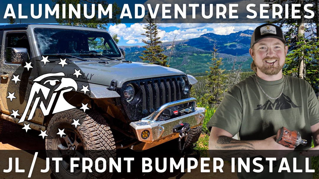 Install Video: Aluminum Adventure Series Front Bumper (Jeep JL/JT)