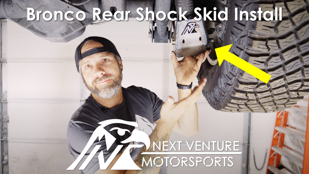 New Bronco Rear Shock Skids [Install Video]
