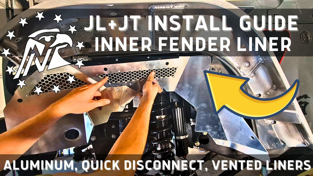 JL/JT Front Inner Fender Liner Install Guide (Video)