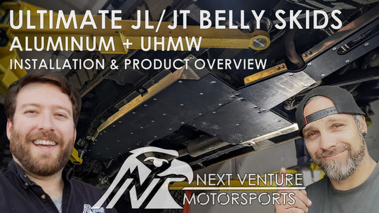 How to Install Next Venture Motorsports Aluminum+UHMW Belly Skid System! (Install Video)