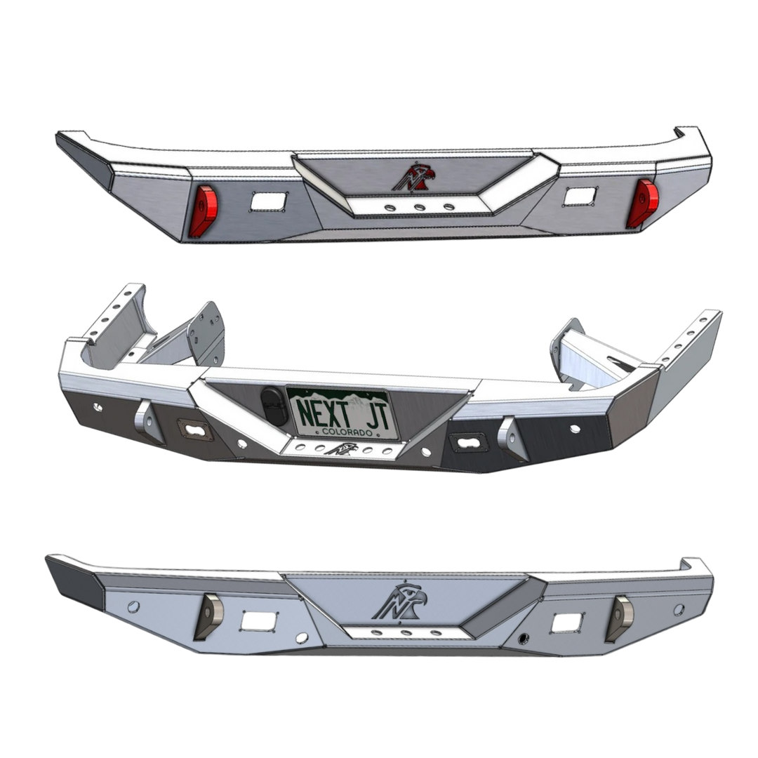 Aluminum Rear Bumpers