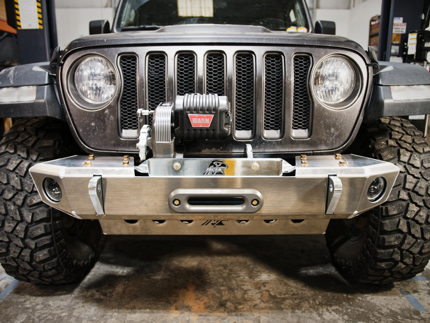 JL/JT Front Bumper - 8274 Aluminum Adventure Series – Next Venture