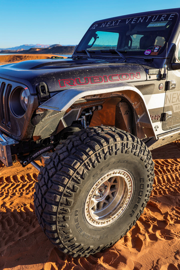 JL/JT Aluminum High Line Fender Flares (Front)