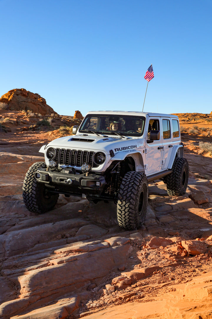 JL/JT Aluminum High Line Fender Flares (Front)