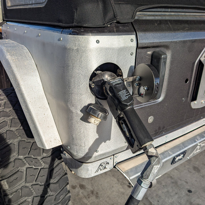 JLU Rear Corner Armor (Stealth Fuel Door)