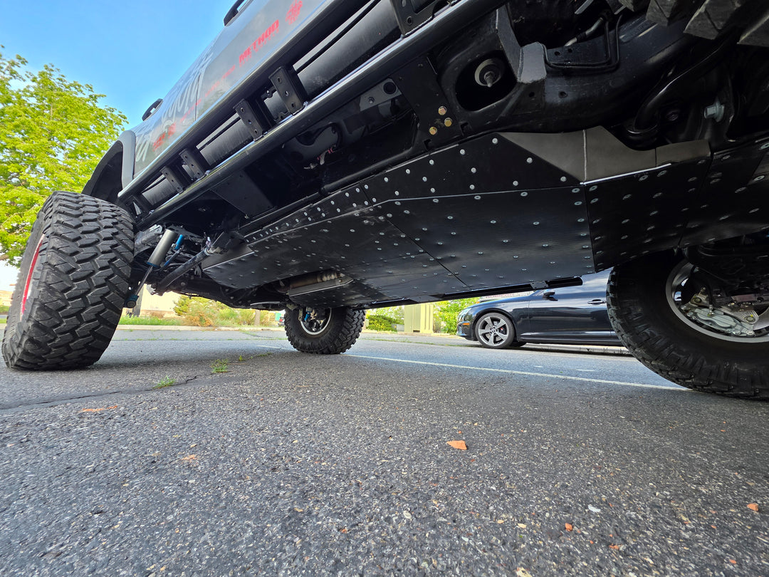 LC250 Aluminum Belly Skids (7000 Series)