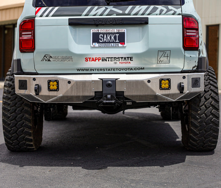 Toyota LC250 Aluminum Rear Bumper | Featherweight Series