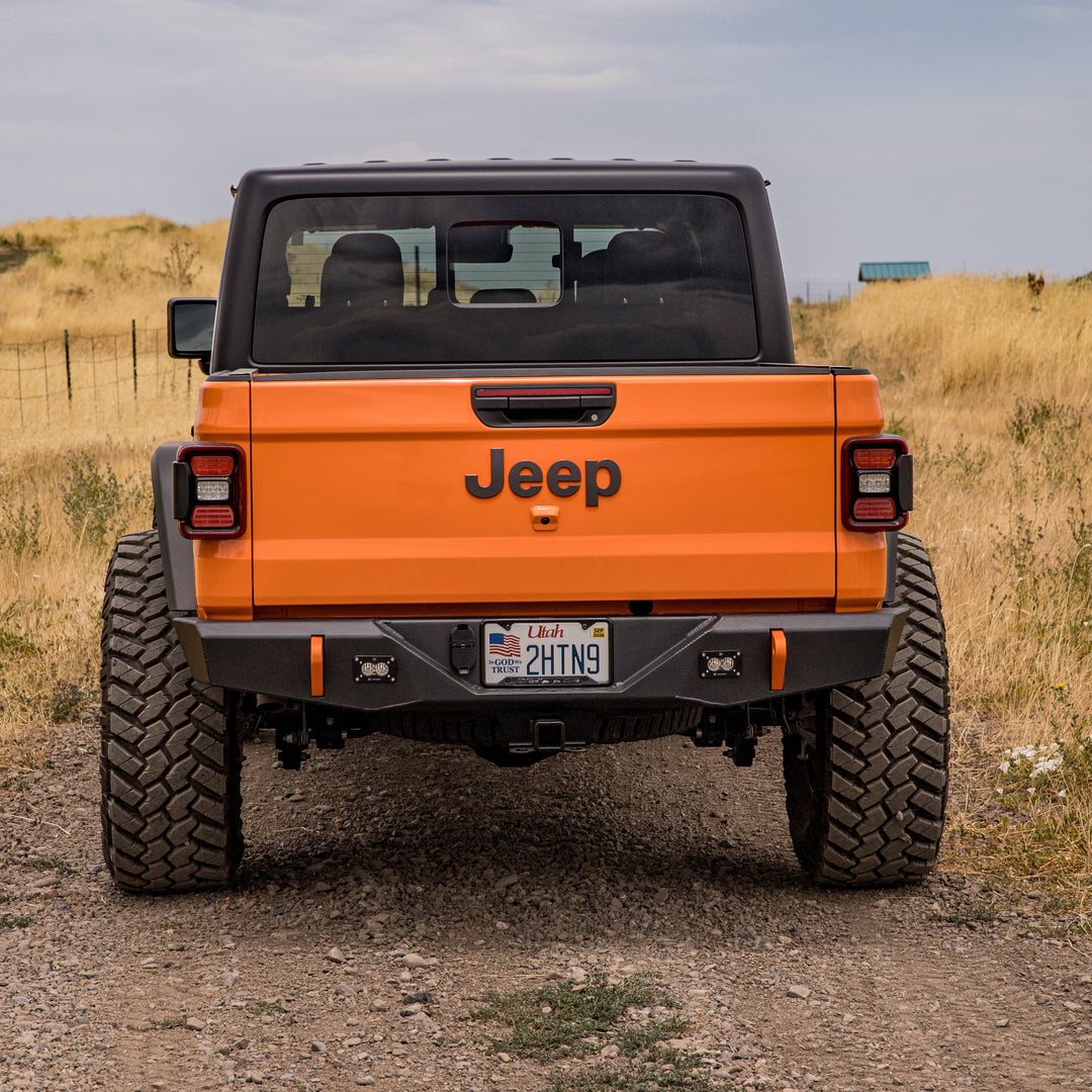 JT Aluminum Rear Bumper - Featherweight Series