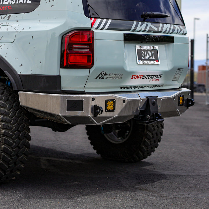 Toyota LC250 Aluminum Rear Bumper | Featherweight Series