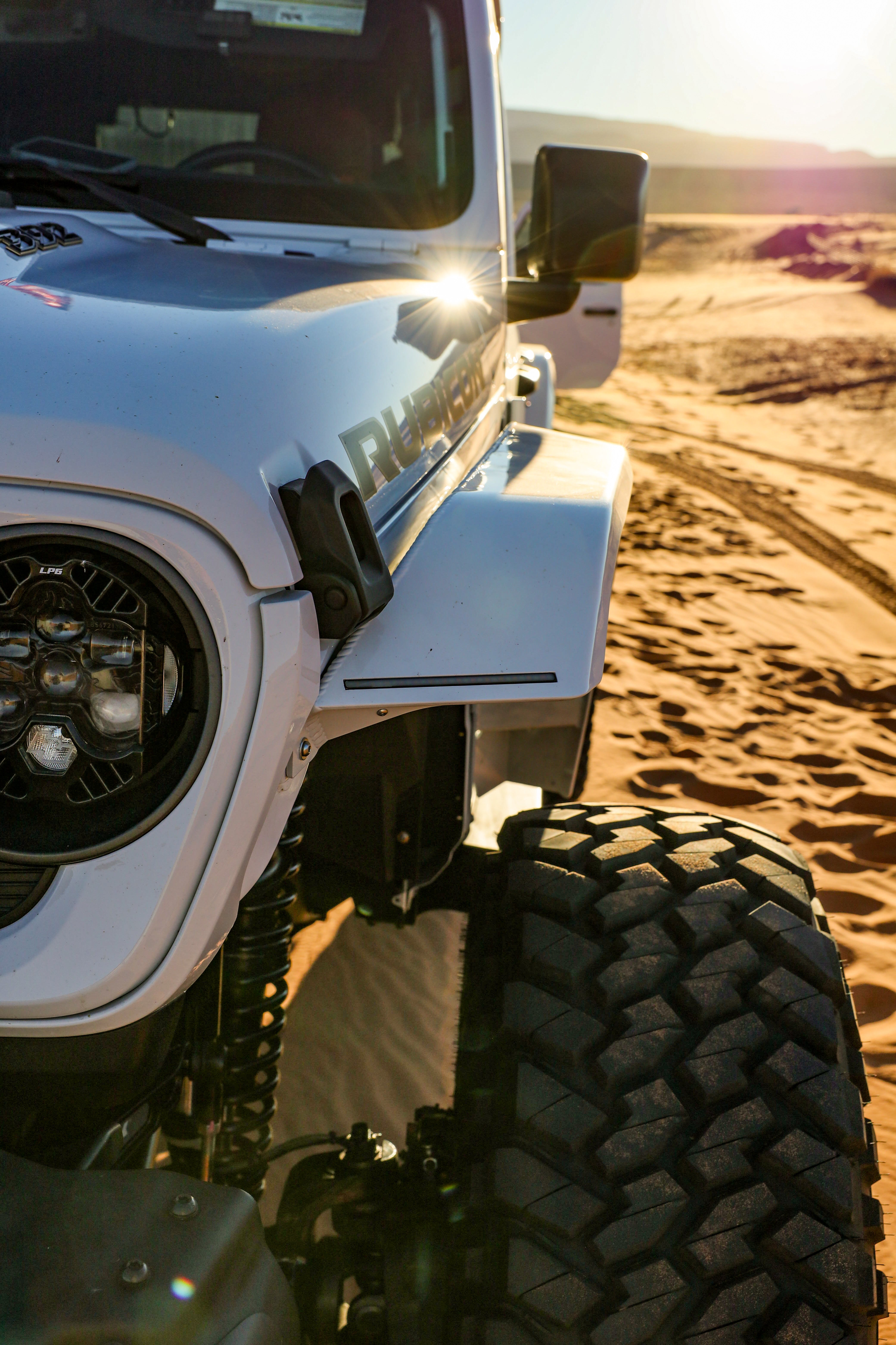 Jeep JL/JT Aluminum High Line Front Fender Flares – Enhanced Tire