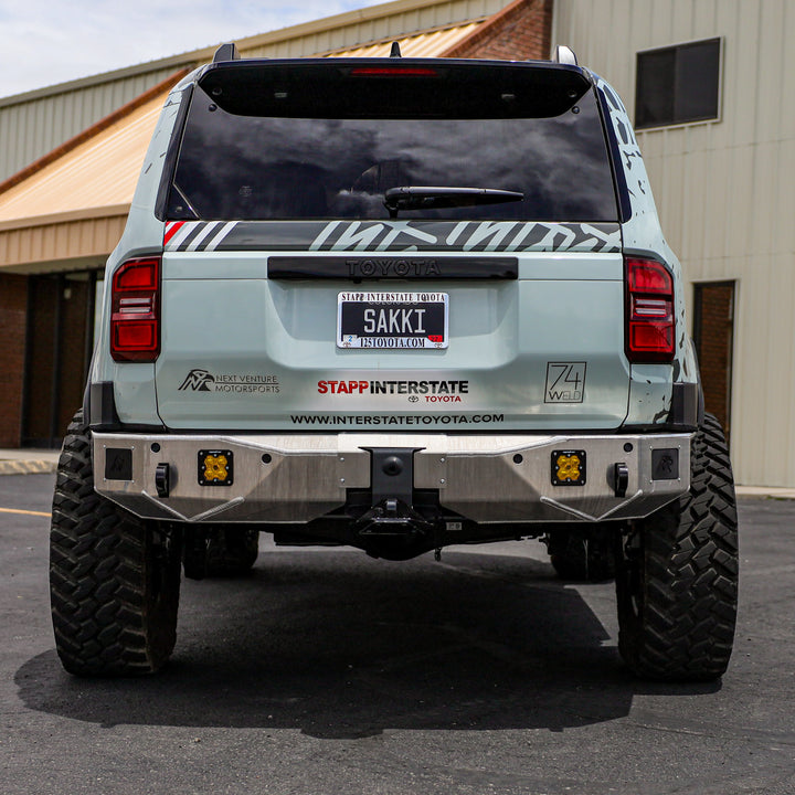 Toyota LC250 Aluminum Rear Bumper | Featherweight Series
