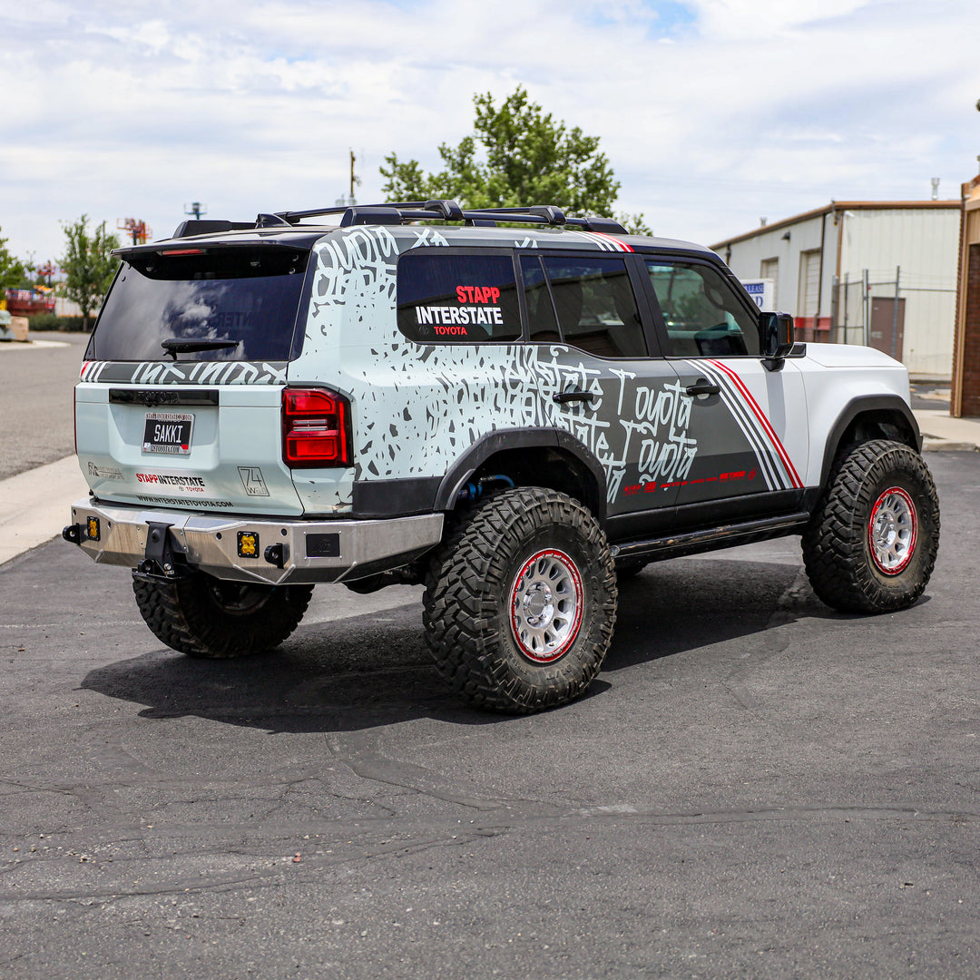 Toyota LC250 Aluminum Rear Bumper | Featherweight Series