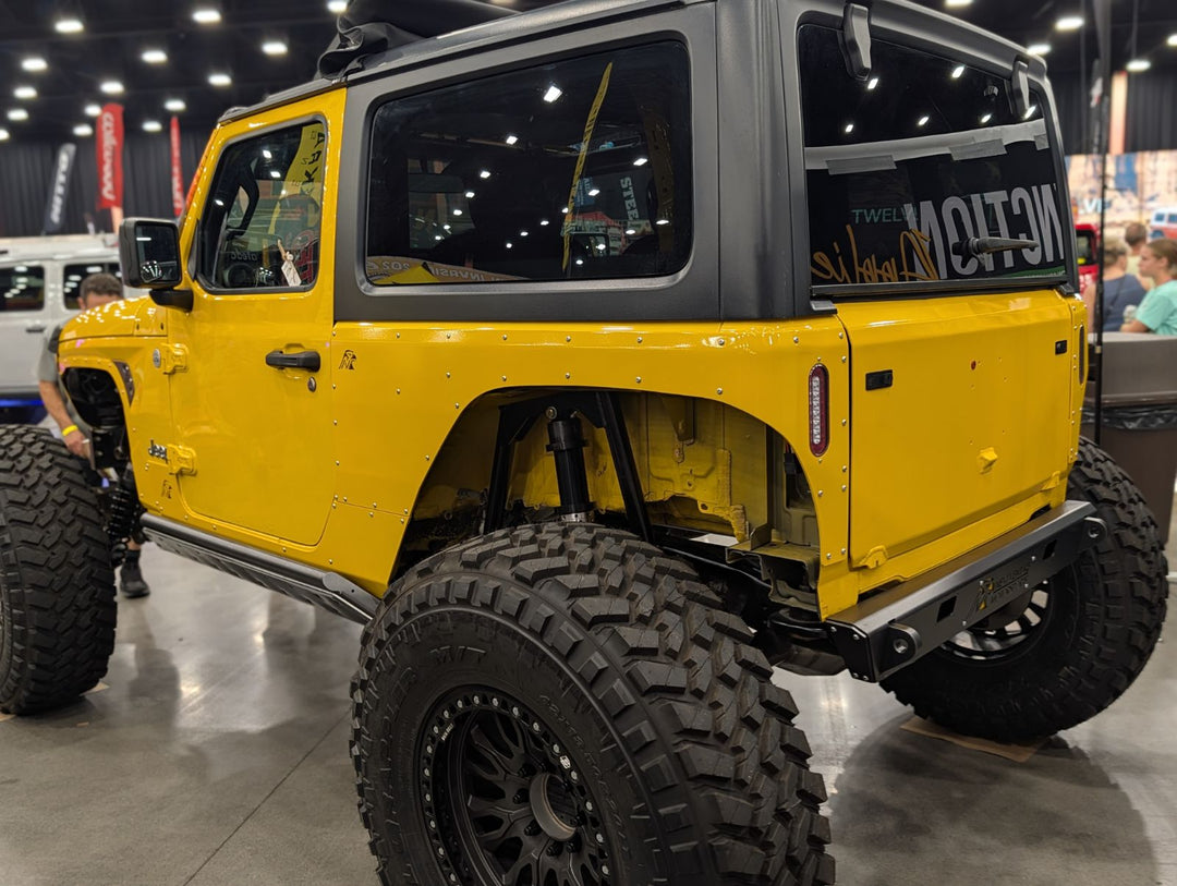 JL 2 Door Rock Sliders (10" Stretch) - Trailbreaker Series (Frame Mounted) [PRE-ORDER]