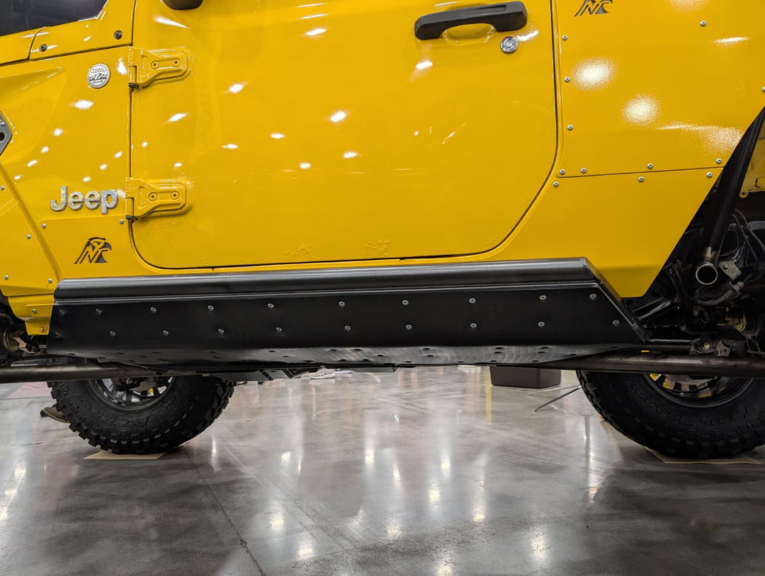 JL 2 Door Rock Sliders (10" Stretch) - Trailbreaker Series (Frame Mounted) [PRE-ORDER]