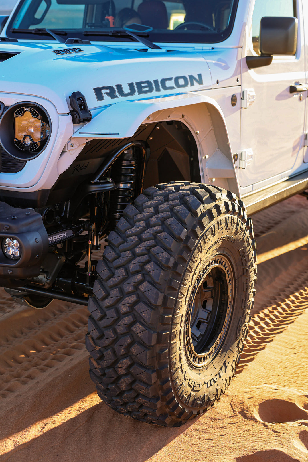 JL/JT Aluminum High Line Fender Flares (Front)