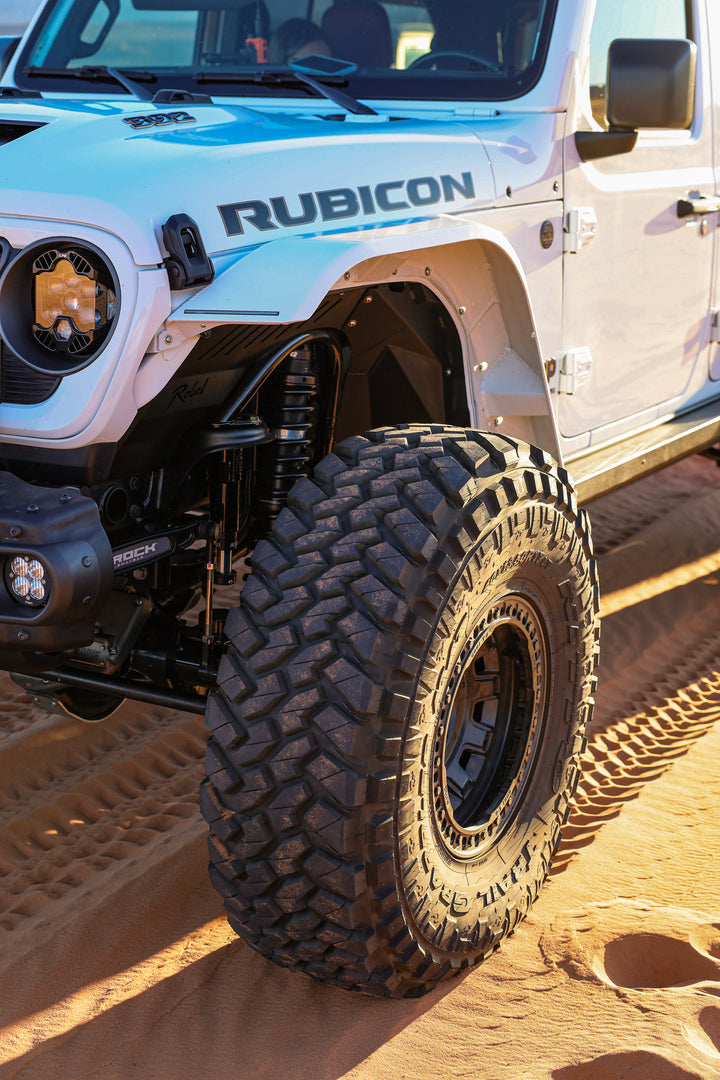 JL/JT Aluminum High Line Fender Flares (Front)