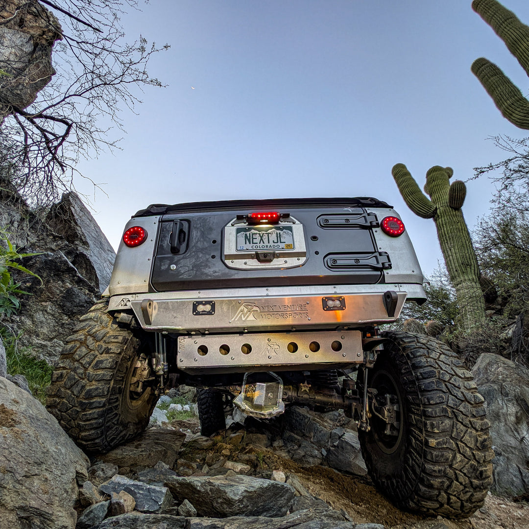 JLU Rear Corner Armor (Stealth Fuel Door)