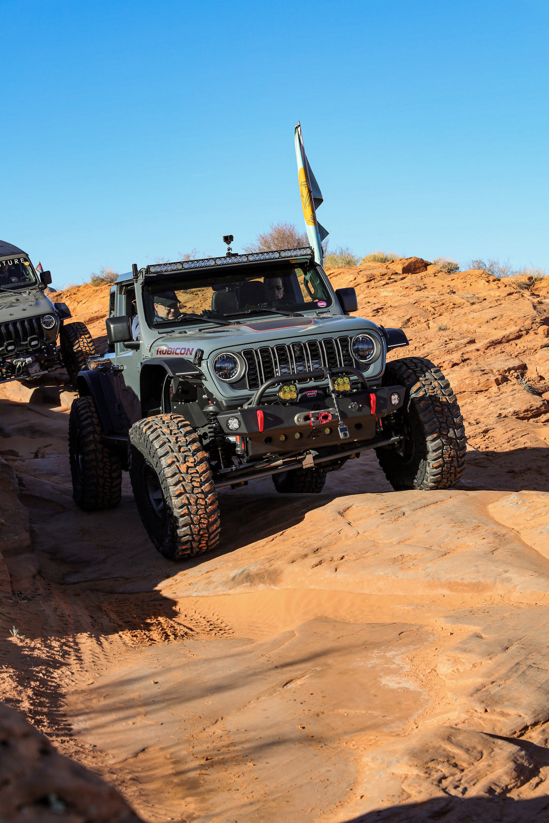 JL/JT Aluminum High Line Fender Flares (Front)