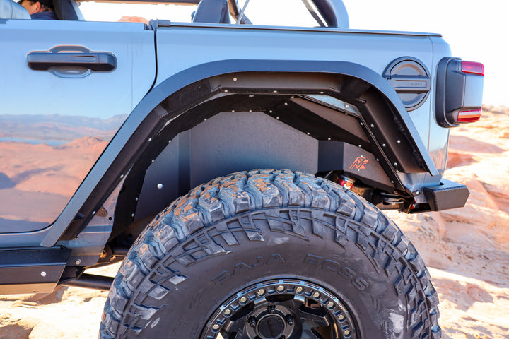 JL Aluminum High Line Fender Flares (Rear)