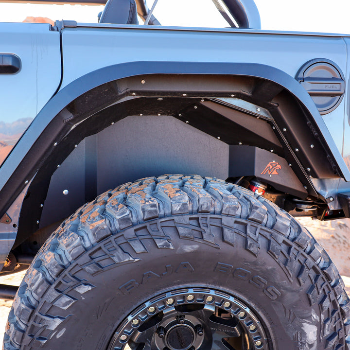 JL Aluminum Rear Inner Fender Liners (40"+)