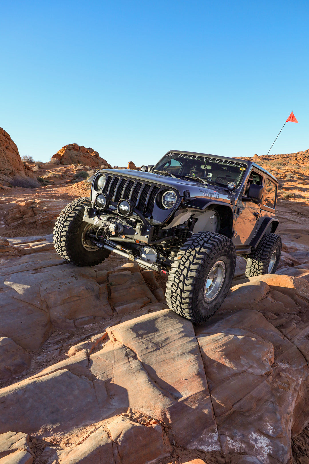 JL/JT Aluminum High Line Fender Flares (Front)