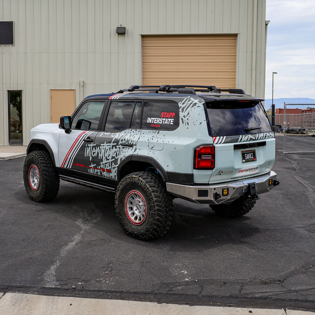 Toyota LC250 Aluminum Rear Bumper | Featherweight Series