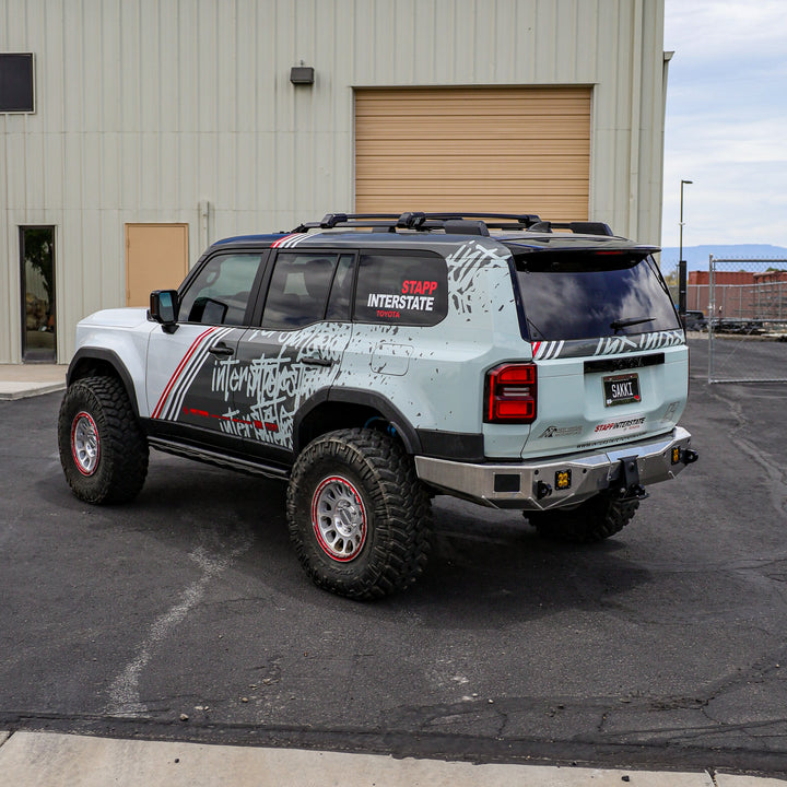 Toyota LC250 Aluminum Rear Bumper | Featherweight Series