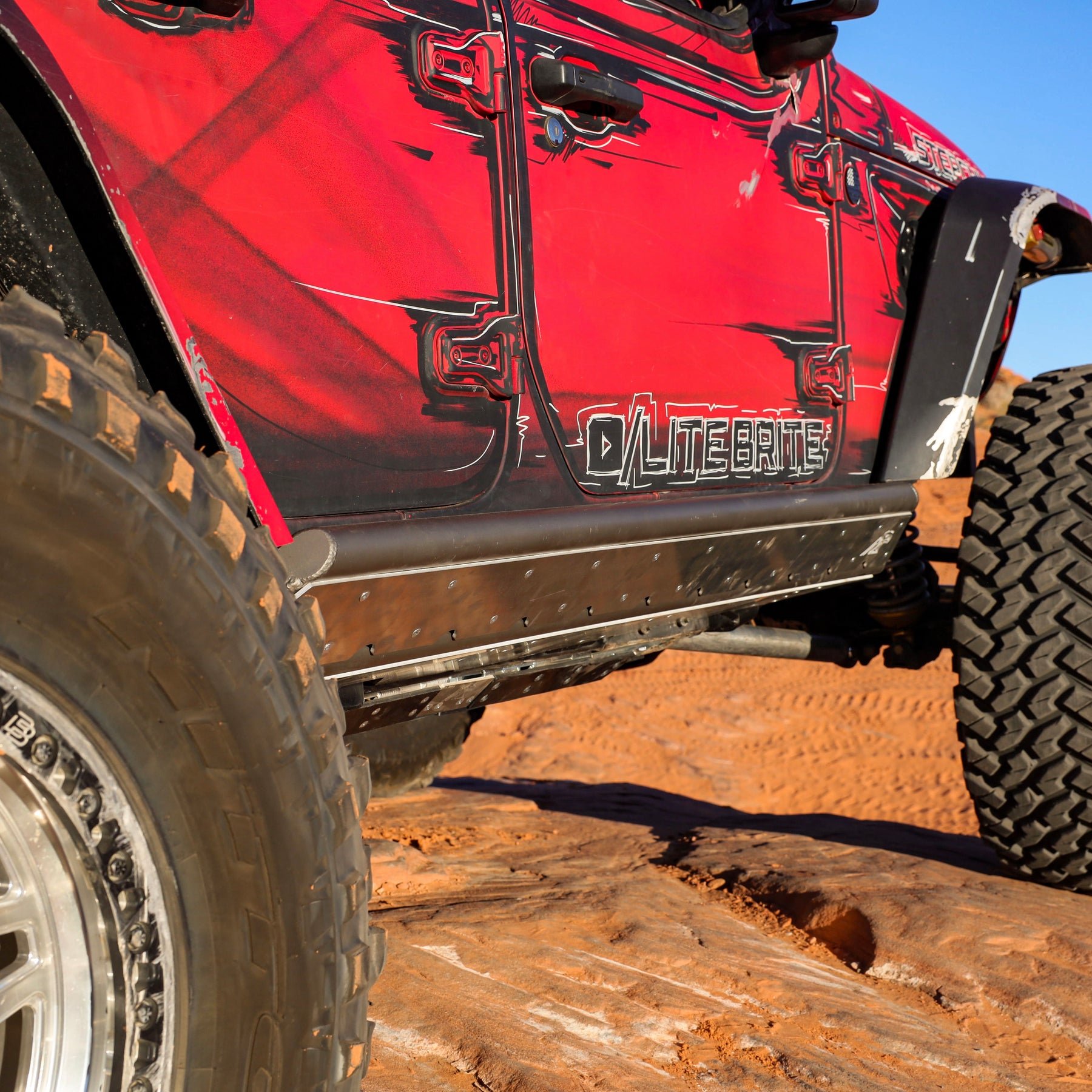 Jeep JLU Frame-Mounted Rock Sliders | Trailbreaker Series – Next ...