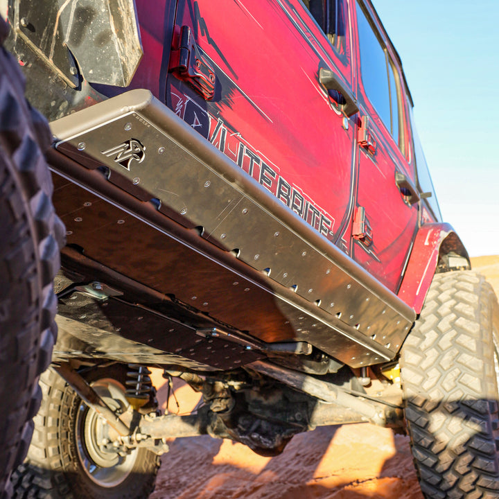 JLU Rock Sliders - Trailbreaker Series (Frame Mounted)