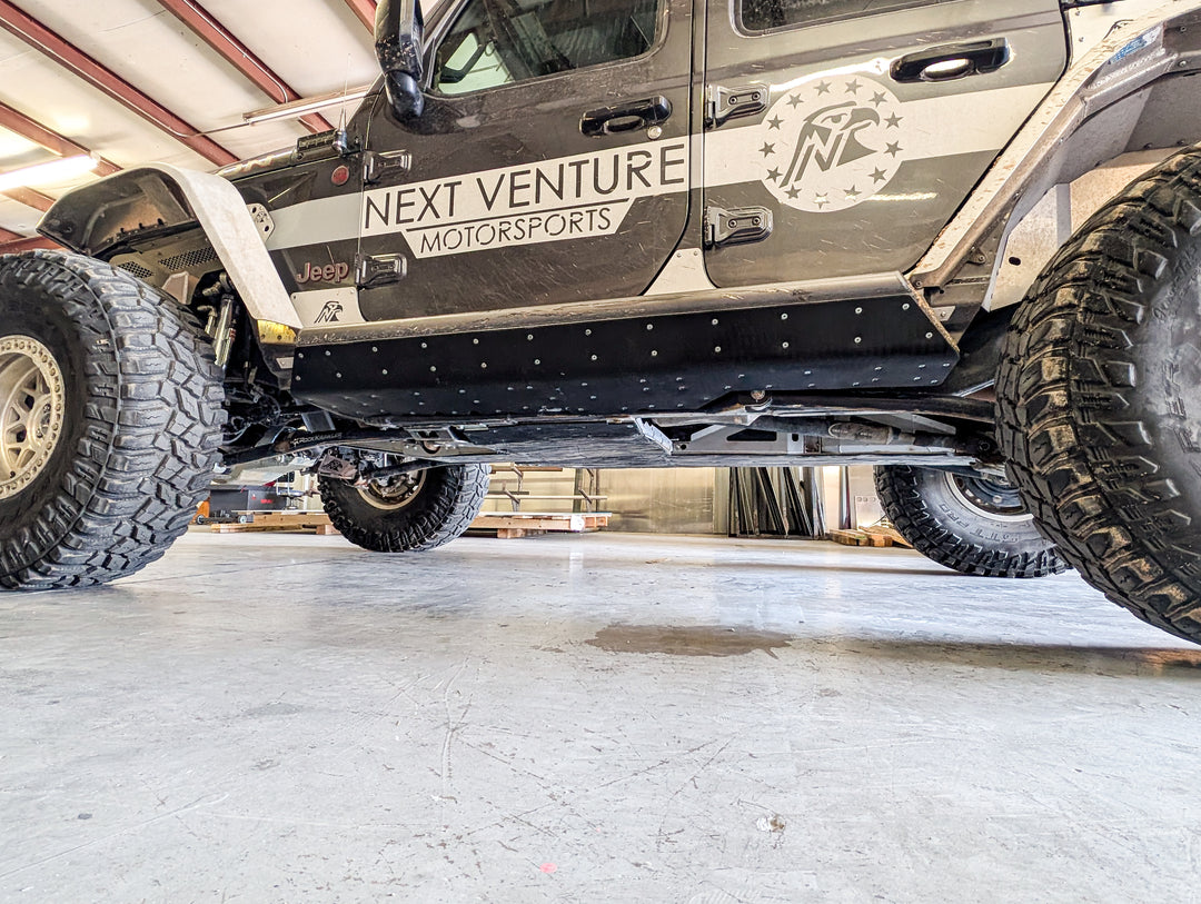 JLU Rock Sliders - Trailbreaker Series (Frame Mounted)